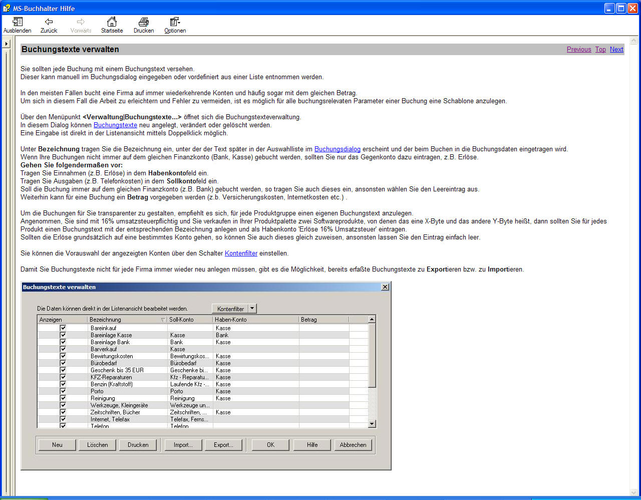Buchführungssoftware