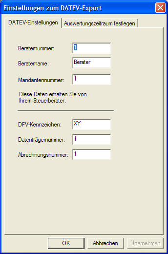 Buchführungsprogramm 
