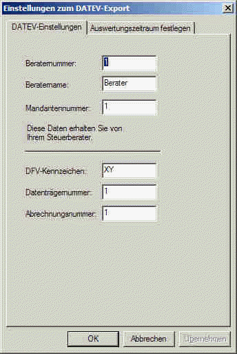 Buchhaltung Programm DATEV
